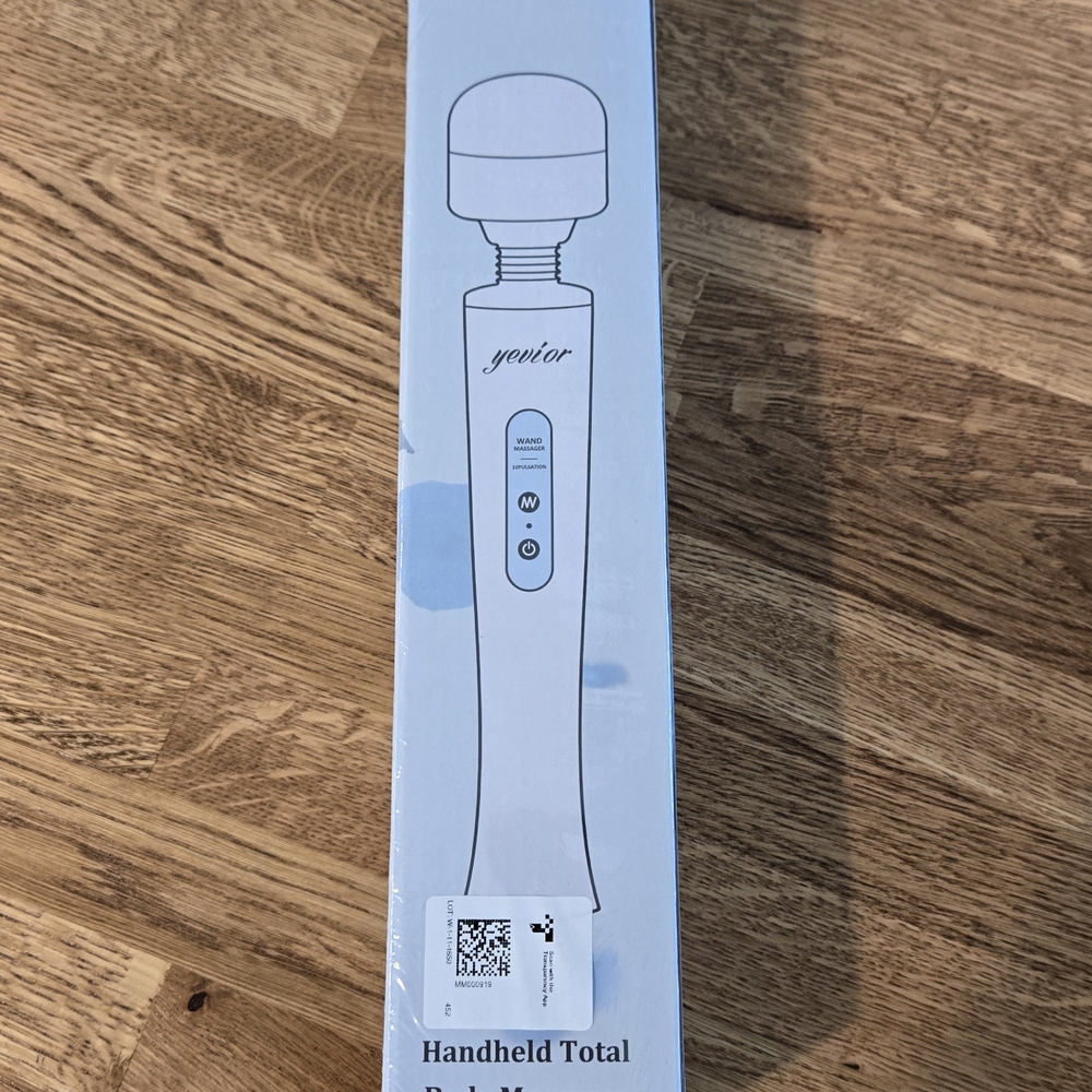 Yeutor Handheld Massager in White